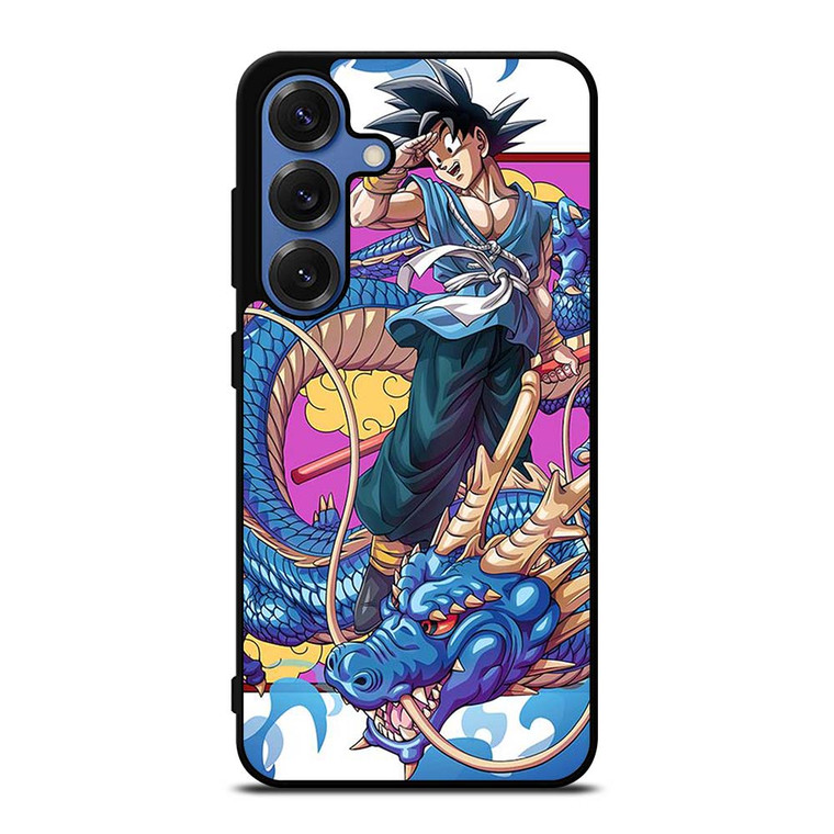 DRAGON SON BALL GOKU AND SHENLONG Samsung Galaxy S25 Case Cover