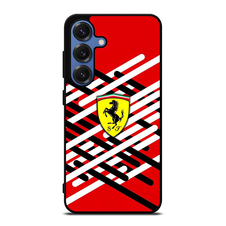 FERRARI RED LOGO NEW Samsung Galaxy S25 Case Cover