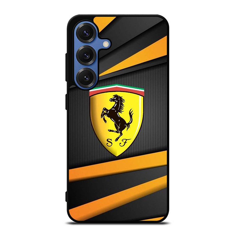 FERRARI SPORT CAR EMBLEM Samsung Galaxy S25 Case Cover