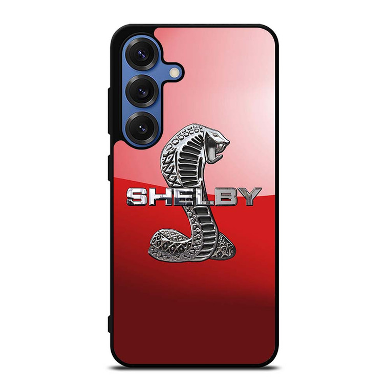 FORD MUSTANG SHELBY COBRA RED LOGO Samsung Galaxy S25 Case Cover