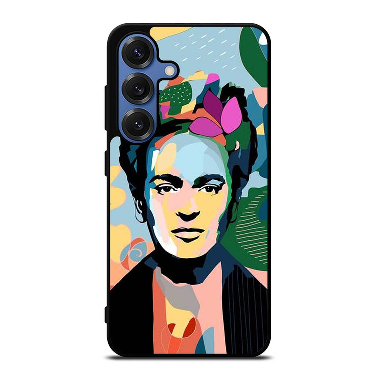 FRIDA KAHLO COLORFUL ART Samsung Galaxy S25 Case Cover