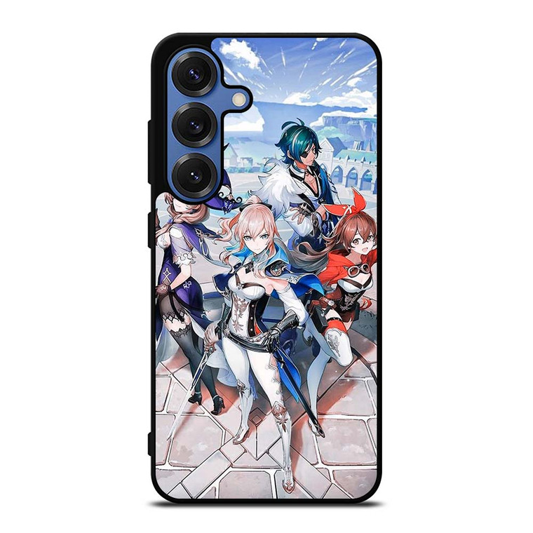 GAME CHARACTERS OF GENSHIN IMPACT Samsung Galaxy S25 Case Cover