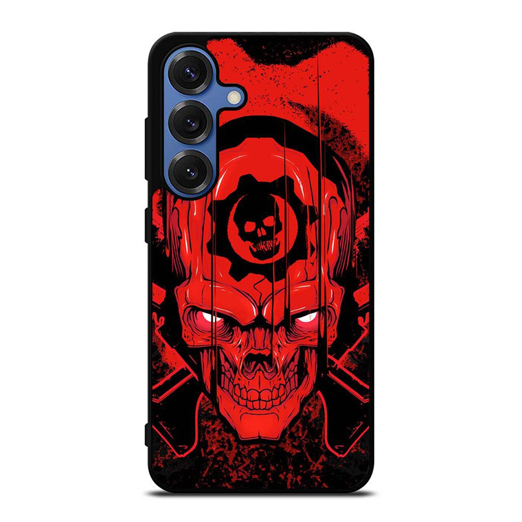 GEARS OF WAR SKULL LOGO Samsung Galaxy S25 Case Cover GEARS OF WAR SKULL LOGO Samsung Galaxy S25 Case Cover