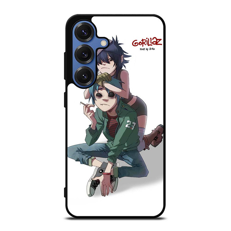 GORILLAZ NOODLES AND 2D Samsung Galaxy S25 Case Cover