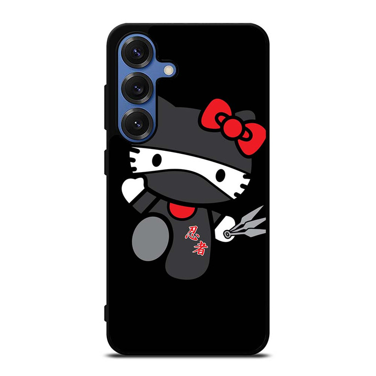 HELLO KITTY NINJA BLACK Samsung Galaxy S25 Case Cover