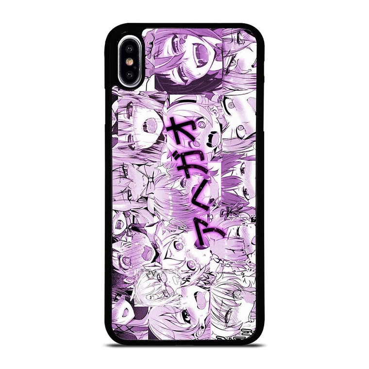 AHEGAO ANIME FACE iPhone XS Max Case Cover