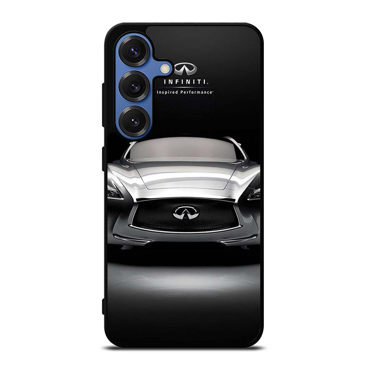 INFINITI WHITE CAR Samsung Galaxy S25 Case Cover