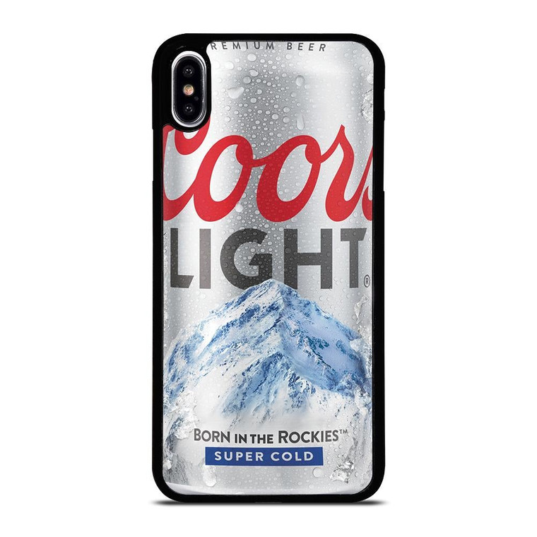 COORS LIGHT BEER CAN iPhone XS Max Case Cover