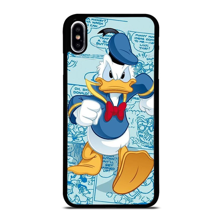 DISNEY DONALD DUCK CARTOON iPhone XS Max Case Cover