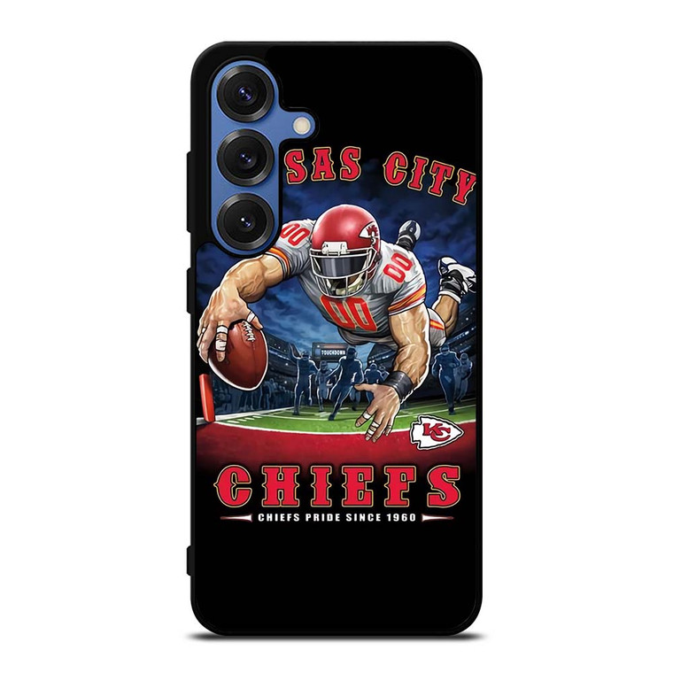 KANSAS CITY CHIEFS FOOTBALL ART Samsung Galaxy S25 Case Cover