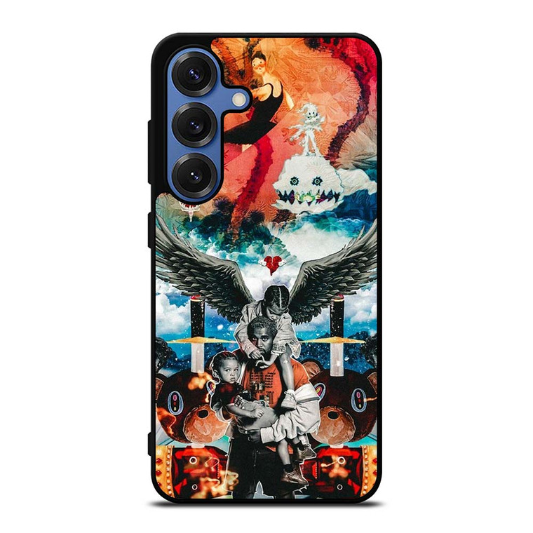KANYE WEST ANGELS COLLAGE Samsung Galaxy S25 Case Cover