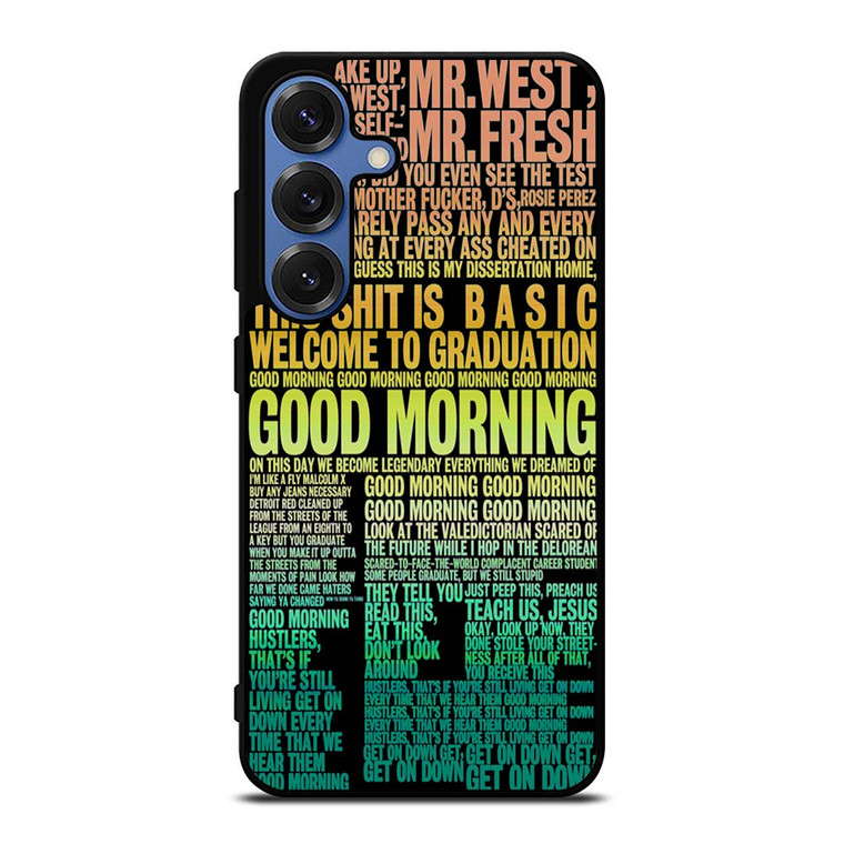 KANYE WEST RAPPER LYRICS Samsung Galaxy S25 Case Cover