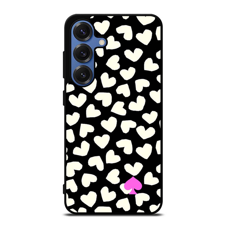 KATE SPADE LOVE HEART POLKADOTS Samsung Galaxy S25 Case Cover