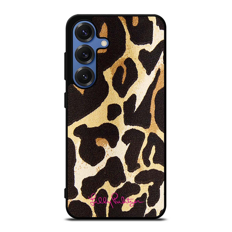 LILLY PULITZER LEOPARD PATTERN Samsung Galaxy S25 Case Cover