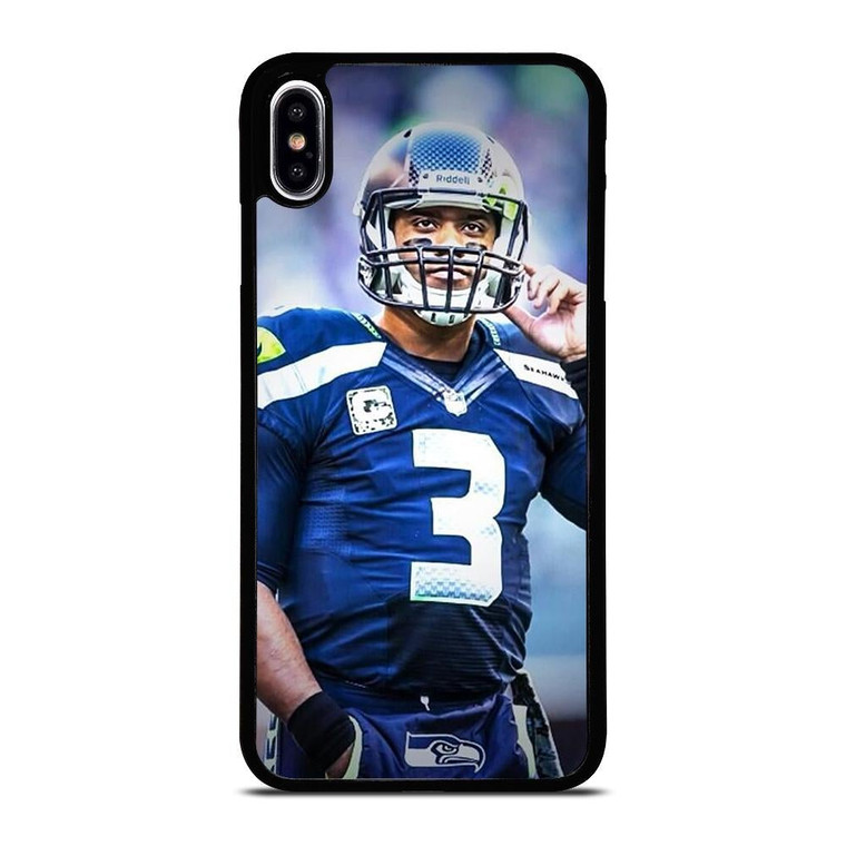 RUSSELL WILSON SEATTLE SEAHAWKS iPhone XS Max Case Cover