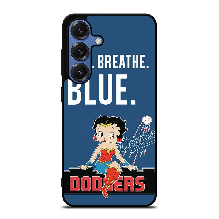 LOS ANGELES BETTY BOOP DODGERS Samsung Galaxy S25 Case Cover