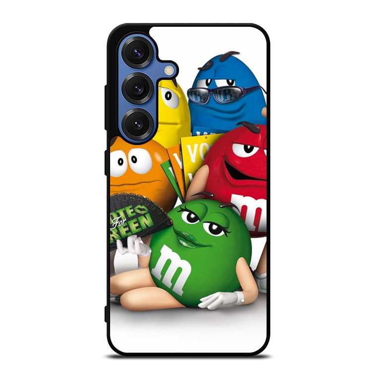 M&M'S CHOCOLATE MASCOT ALL Samsung Galaxy S25 Case Cover