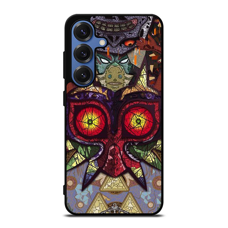 MAJORA MASK LEGEND OF ZELDA GAMES MOZAIK Samsung Galaxy S25 Case Cover