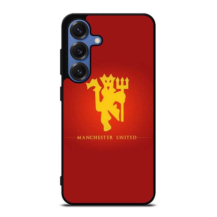 MANCHESTER UNITED DEVIL SYMBOL Samsung Galaxy S25 Case Cover