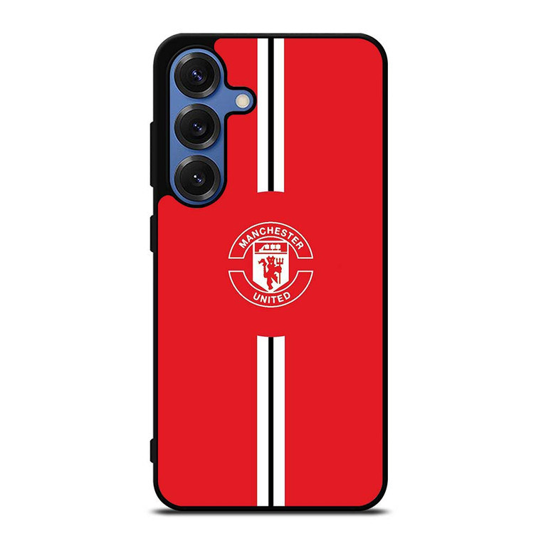 MANCHESTER UNITED FC LOGO FOOTBALL CLUB RED DEVILS ICON Samsung Galaxy S25 Case Cover