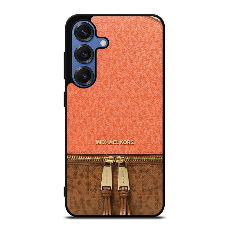 MICHAEL KORS MK LOGO BACKPACK ORANGE BAG Samsung Galaxy S25 Case Cover