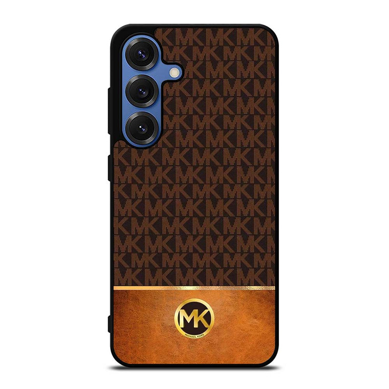 MICHAEL KORS MK LOGO BROWN ICON Samsung Galaxy S25 Case Cover MICHAEL KORS MK LOGO BROWN ICON Samsung Galaxy S25 Case Cover