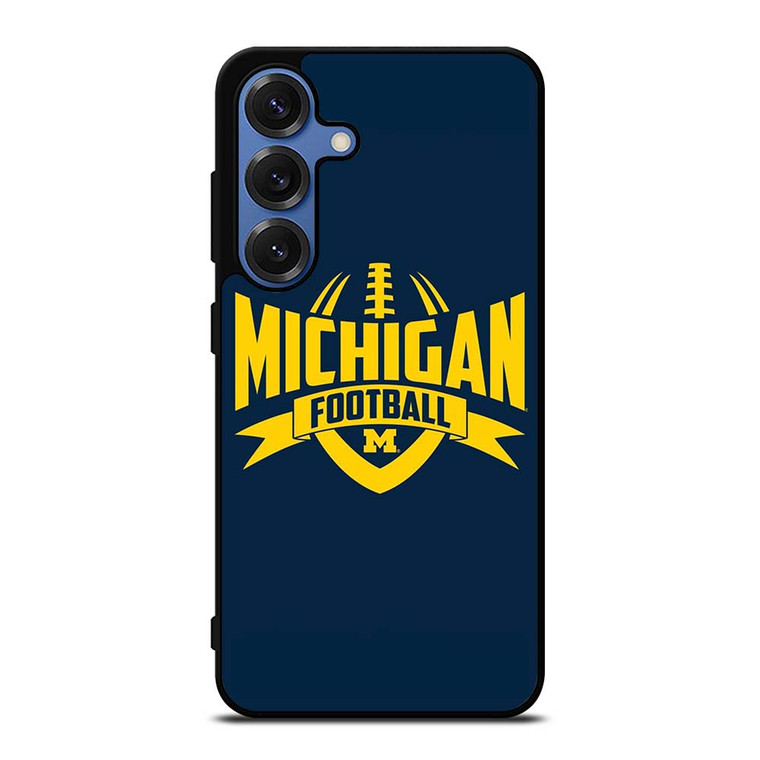 MICHIGAN WOLVERINES LOGO UNIVERSITY FOOTBALL ICON Samsung Galaxy S25 Case Cover