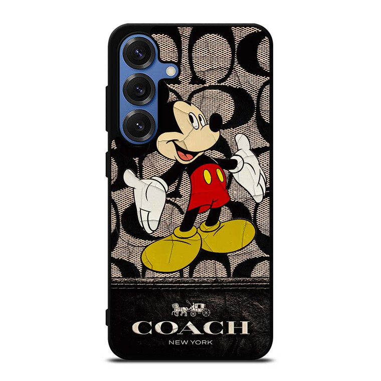 MICKEY MOUSE COACH NEW YORK Samsung Galaxy S25 Case Cover