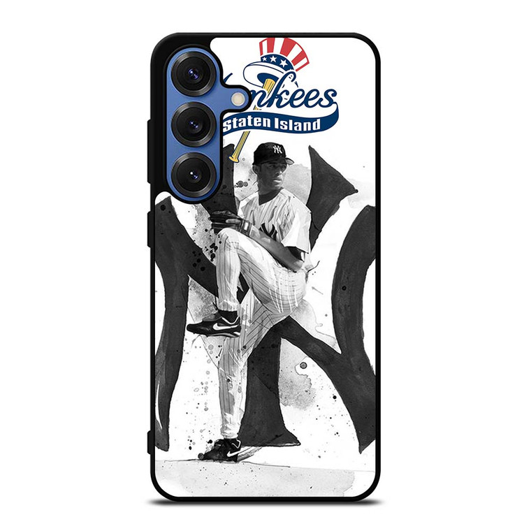 NEW YORK YANKEES MLB ART Samsung Galaxy S25 Case Cover