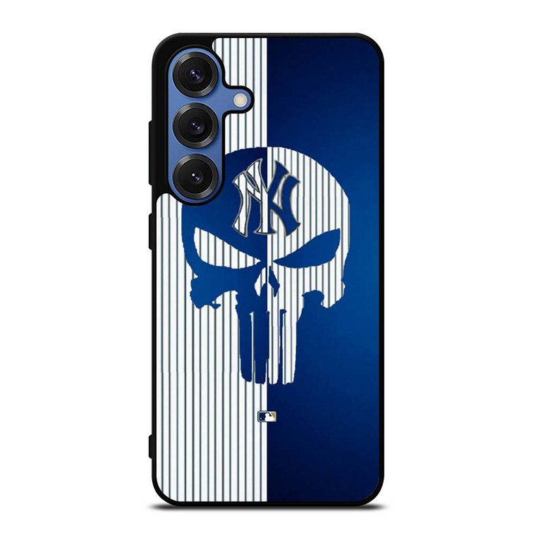 NEW YORK YANKEES SKULL PUNISHER Samsung Galaxy S25 Case Cover