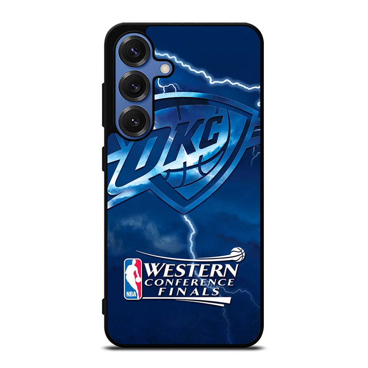 OKC OKLAHOMA CITY THUNDER NBA Samsung Galaxy S25 Case Cover