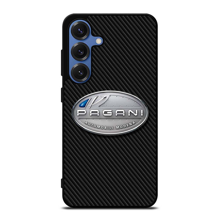 PAGANI AUTOMOBILI CARBON LOGO Samsung Galaxy S25 Case Cover
