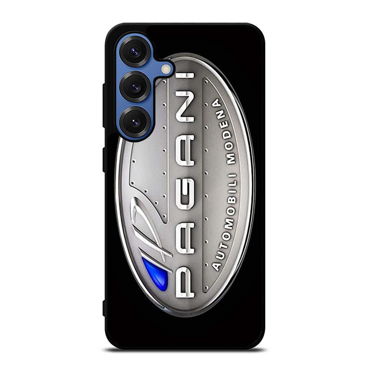 PAGANI AUTOMOBILI METAL LOGO Samsung Galaxy S25 Case Cover