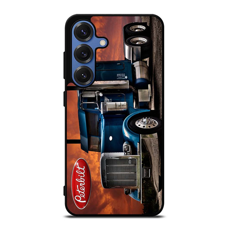 PETERBILT TRUCK BLUE Samsung Galaxy S25 Case Cover