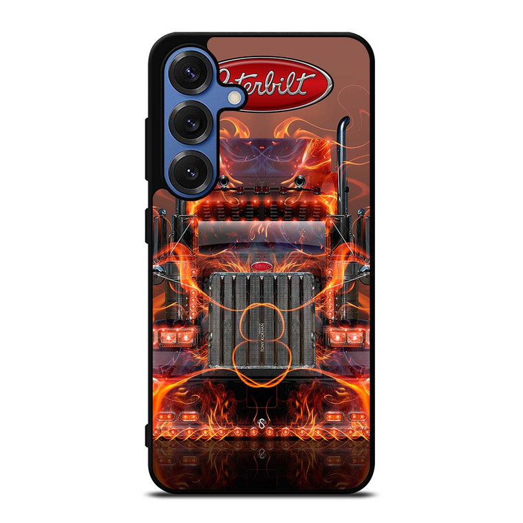 PETERBILT TRUCK FIRE LOGO Samsung Galaxy S25 Case Cover
