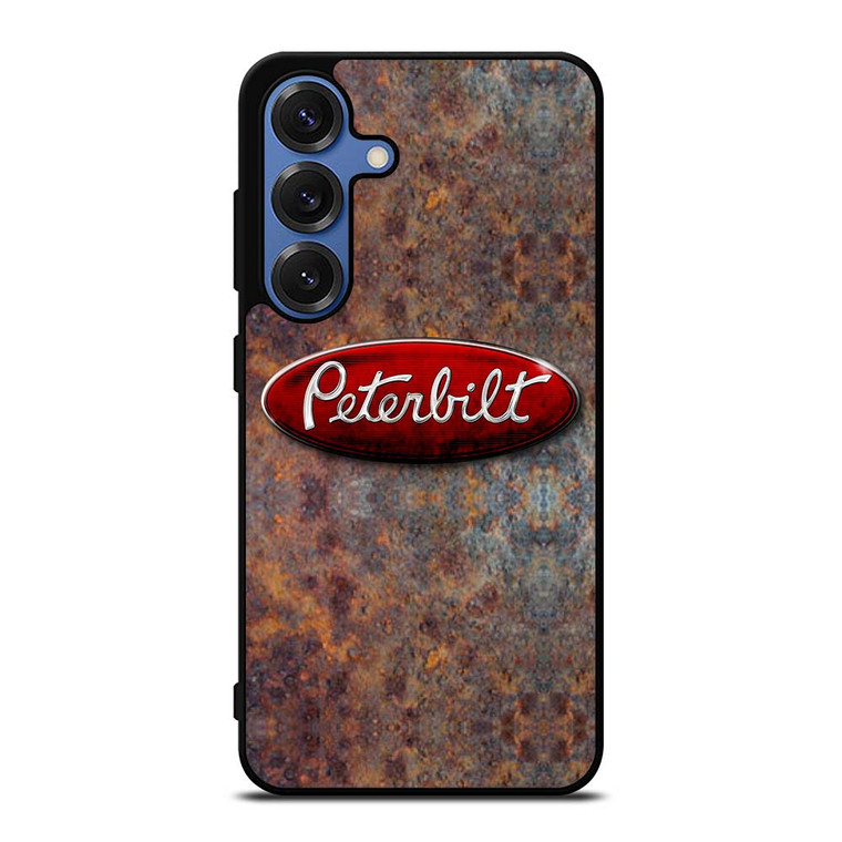 PETERBILT TRUCK RUSTY METAL LOGO Samsung Galaxy S25 Case Cover
