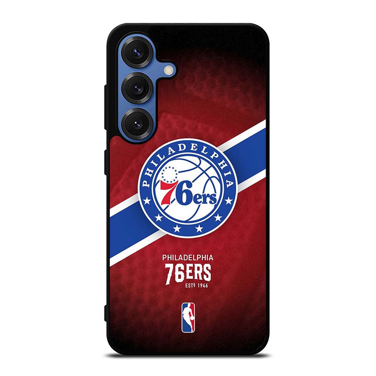 PHILADELPHIA 76ERS NBA TEAM LOGO Samsung Galaxy S25 Case Cover