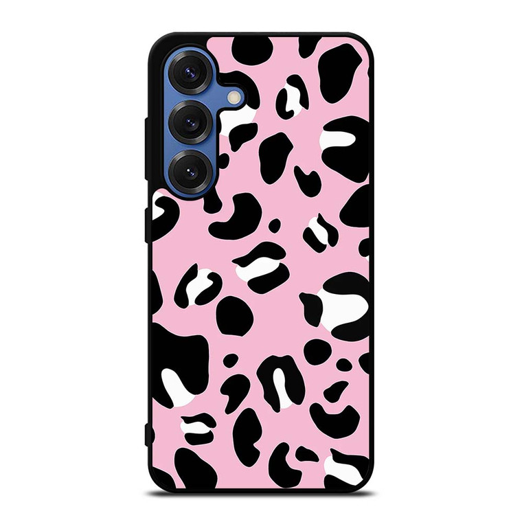 PINK LEOPARD PATTERN Samsung Galaxy S25 Case Cover