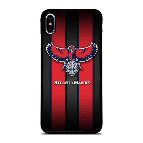 ATLANTA HAWKS STRIPE LOGO iPhone XS Max Case Cover