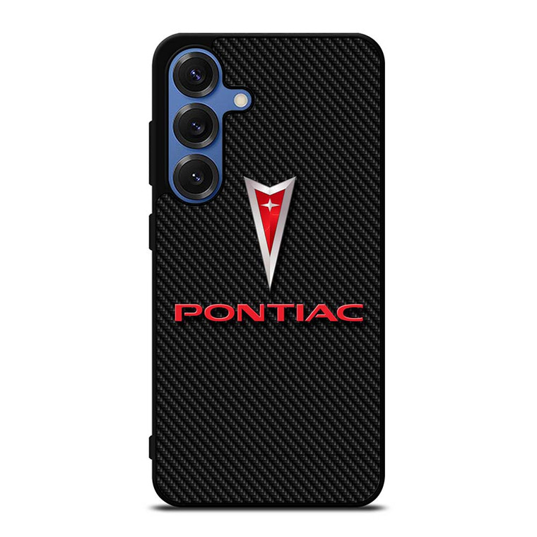 PONTIAC CARBON LOGO Samsung Galaxy S25 Case Cover