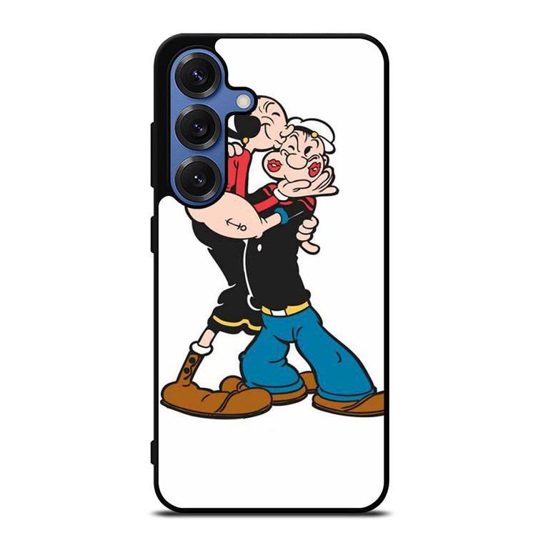 POPEYE AND OLIVE LOVE Samsung Galaxy S25 Case Cover
