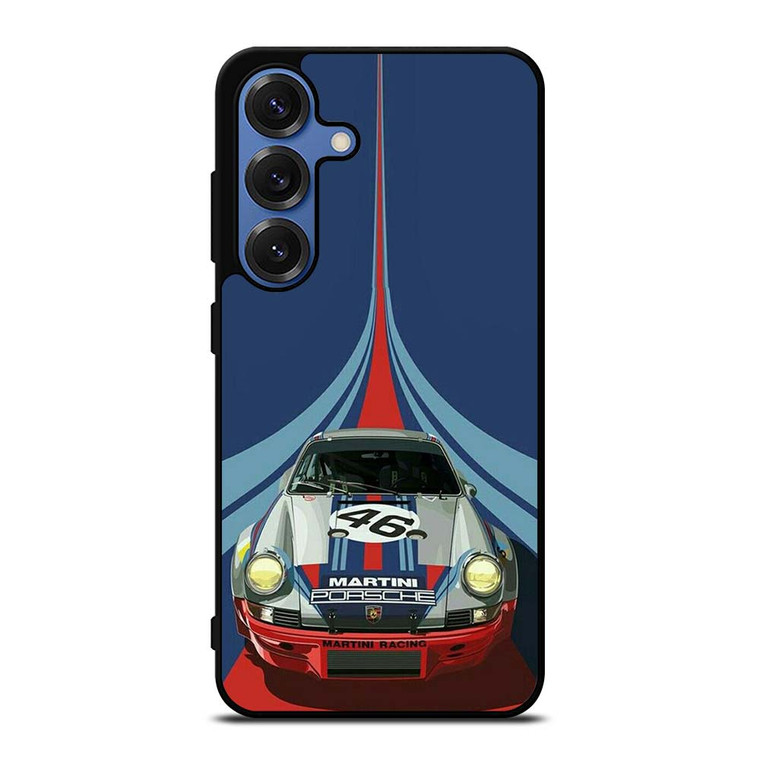 PORSCHE MARTINI RACING CAR LOGO 46 Samsung Galaxy S25 Case Cover