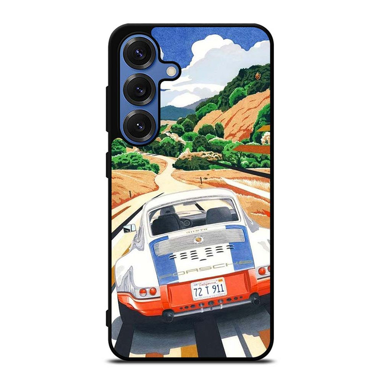 PORSCHE PAINTING ART Samsung Galaxy S25 Case Cover