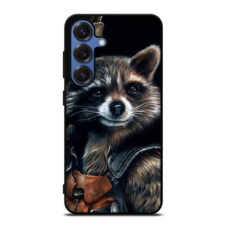 ROCKET RACCOON SMUDGE ART Samsung Galaxy S25 Case Cover