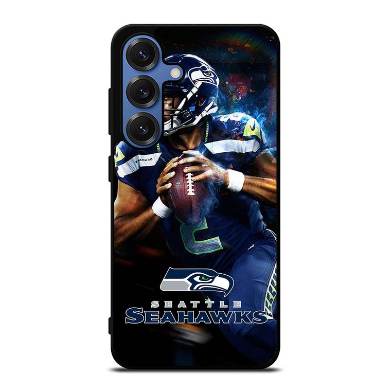 RUSSELL WILSON SEATTLE SEAHAWKS NFL Samsung Galaxy S25 Case Cover