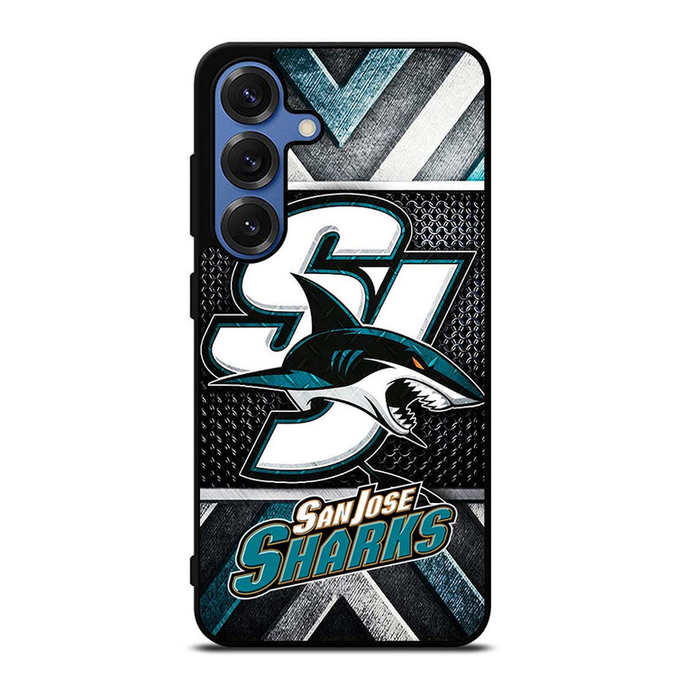 SAN JOSE SHARKS LOGO NHL Samsung Galaxy S25 Case Cover