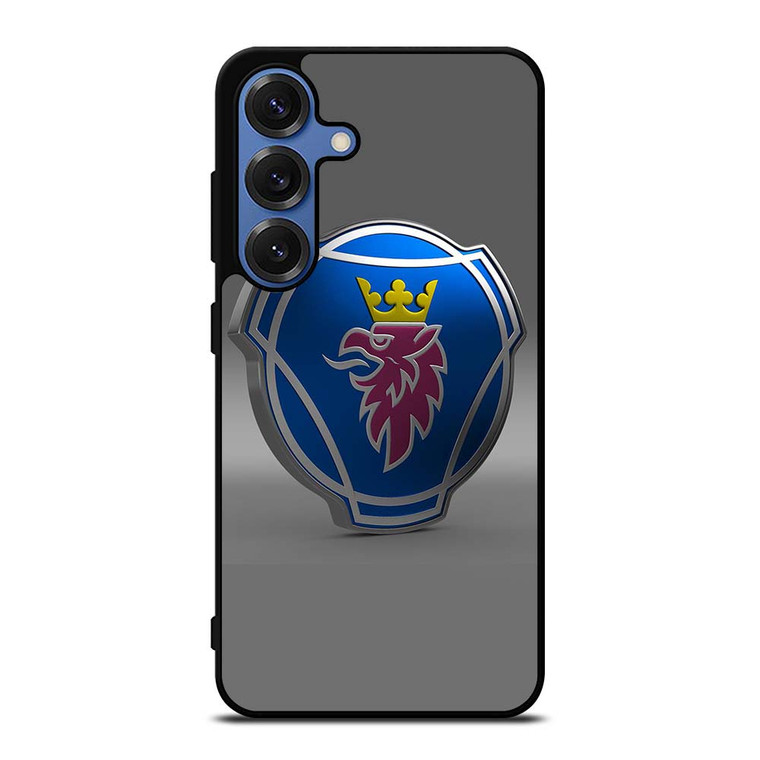 SCANIA TRUCK SAAB 3D LOGO Samsung Galaxy S25 Case Cover