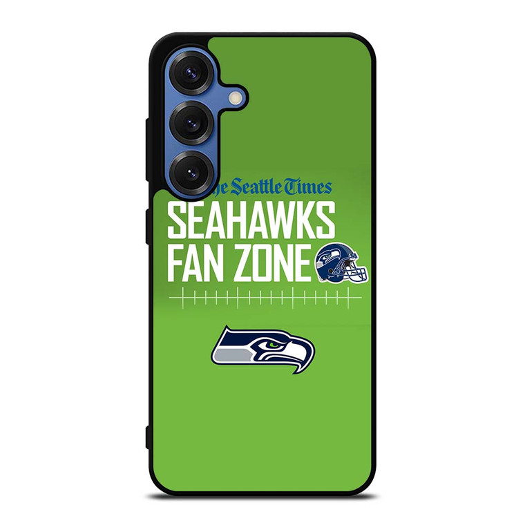 SEATTLE SEAHAWKS FANS ZONE Samsung Galaxy S25 Case Cover