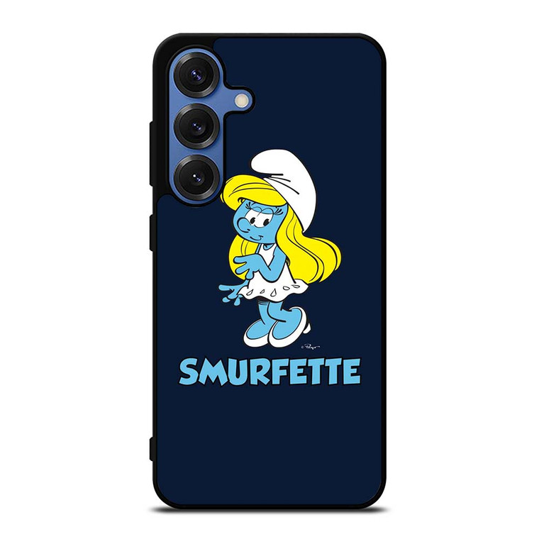 SMURFETTE SMURF GIRL CARTOON Samsung Galaxy S25 Case Cover