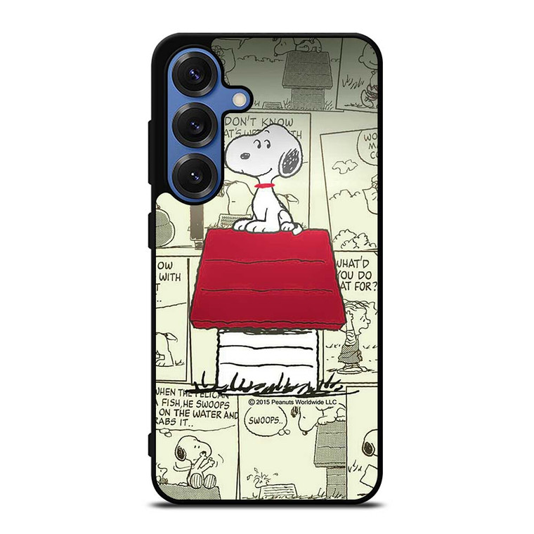SNOOPY COMIC Samsung Galaxy S25 Case Cover
